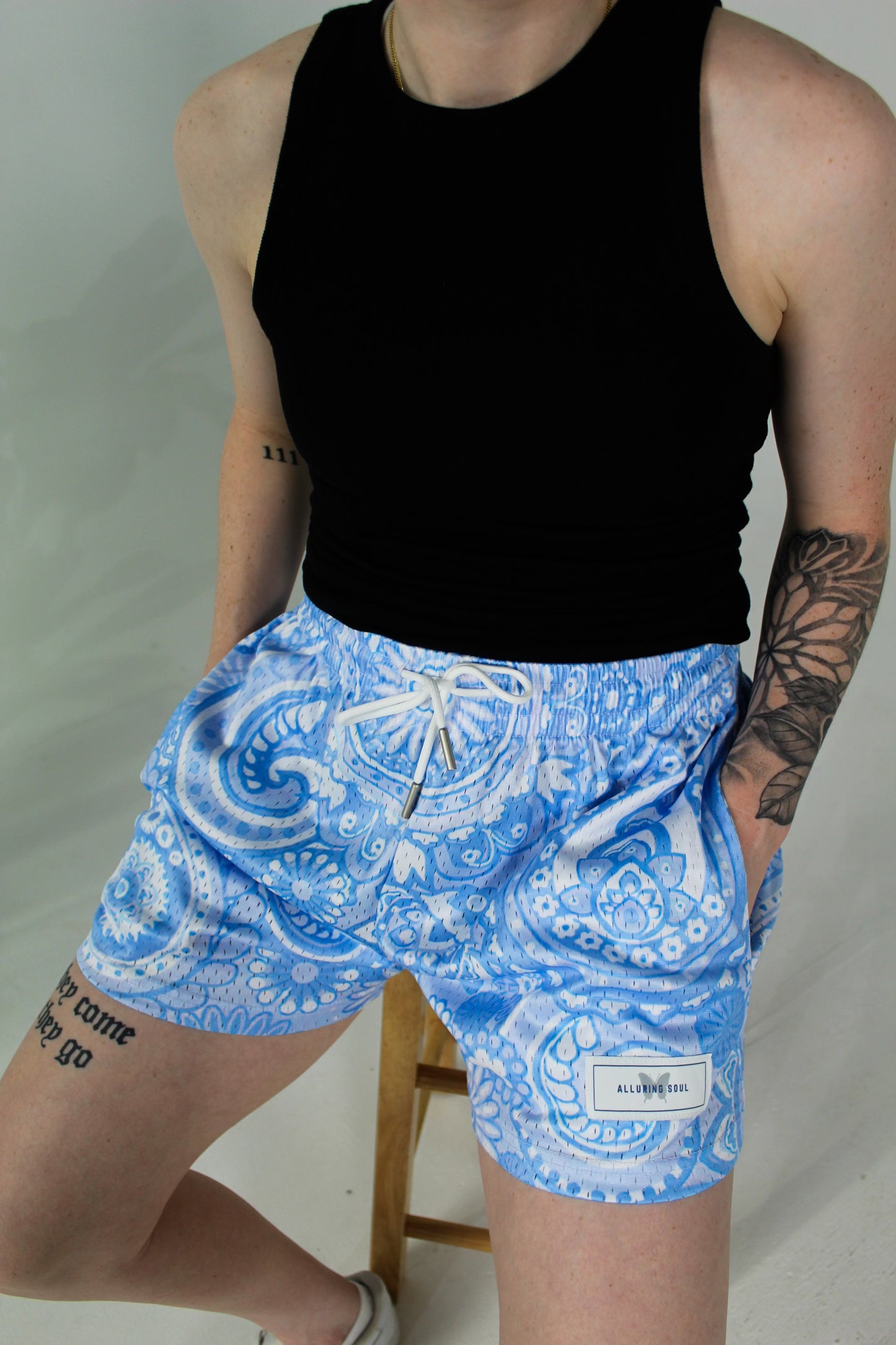 Light Blue Mesh Motion