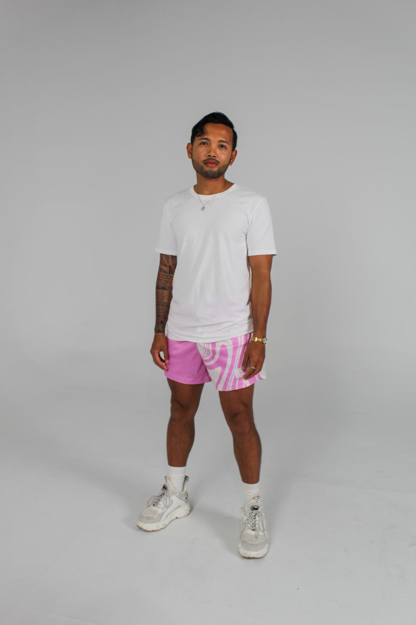 Pink Mesh Motion