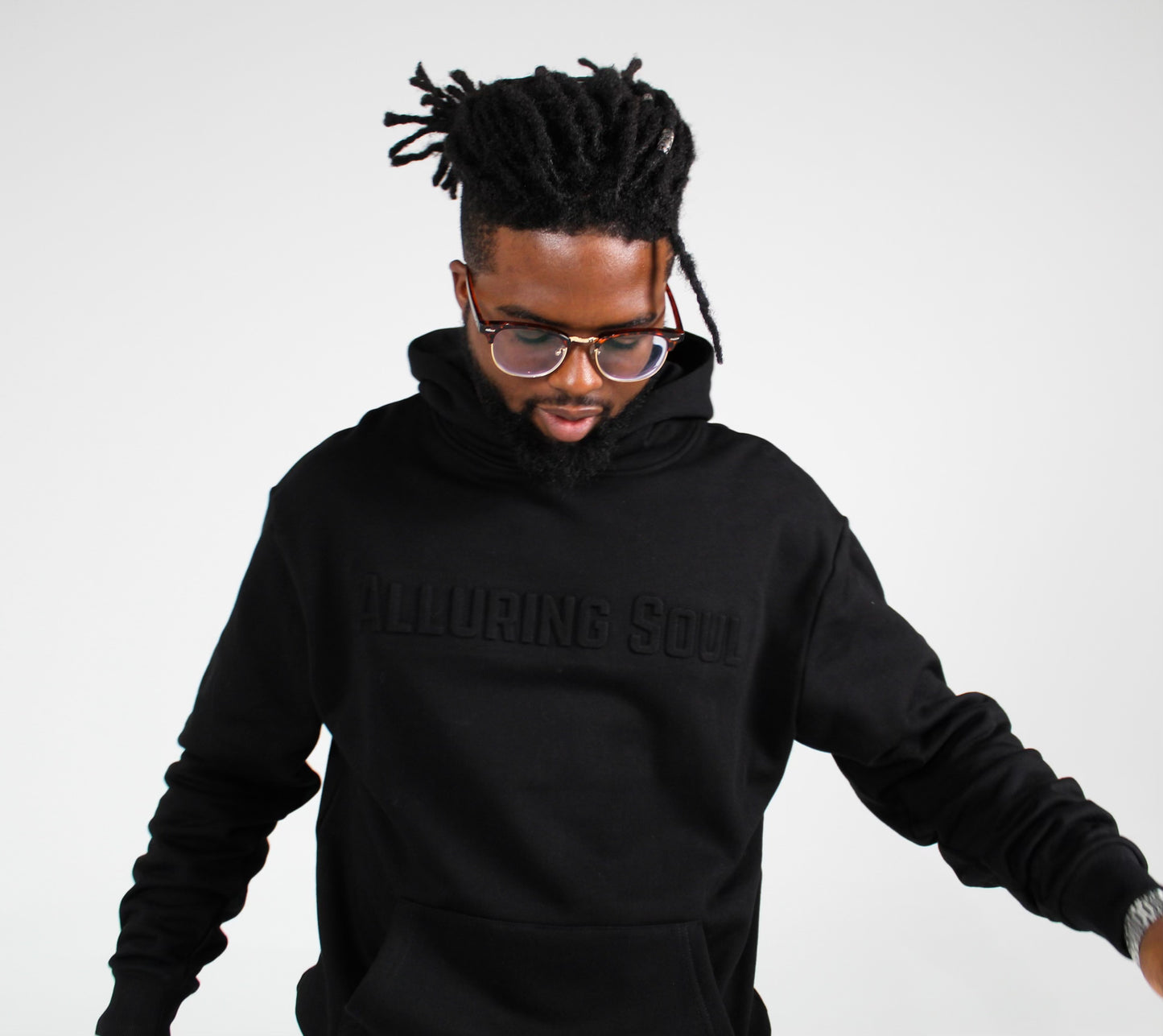Black Essential Hoodie