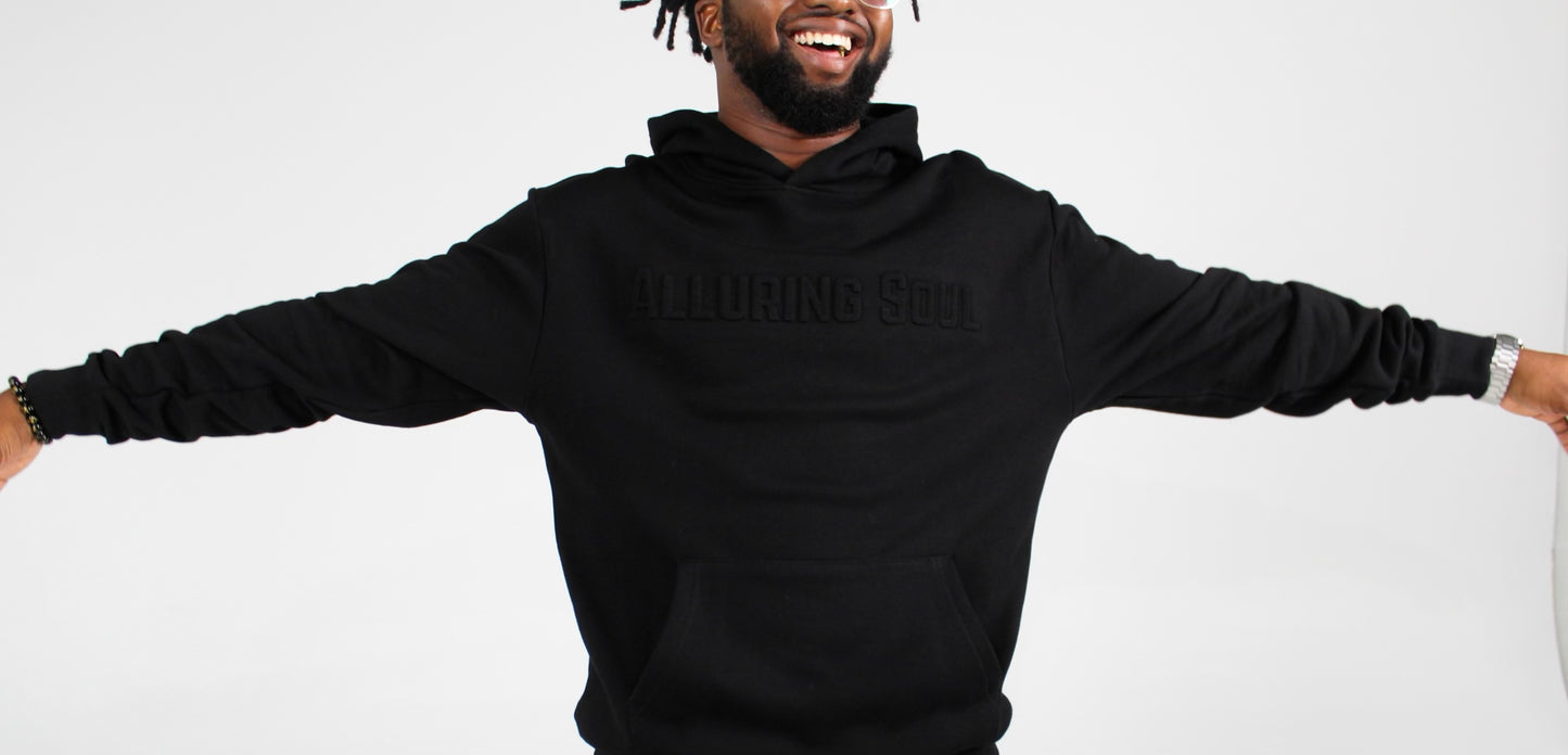 Black Essential Hoodie