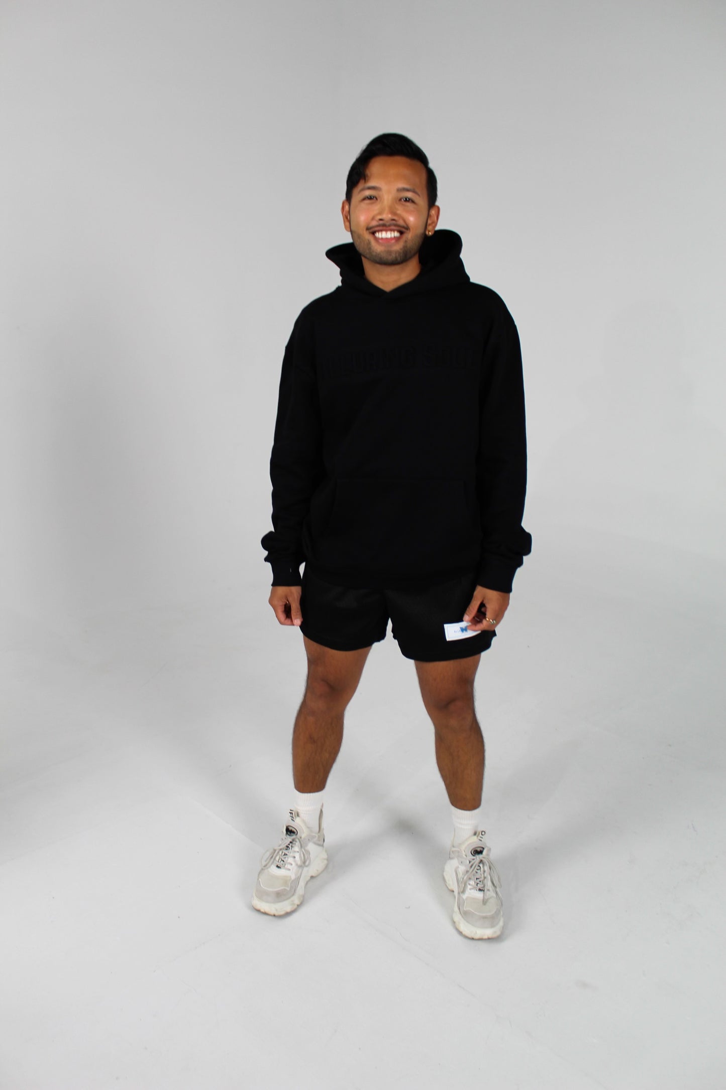 Black Essential Hoodie