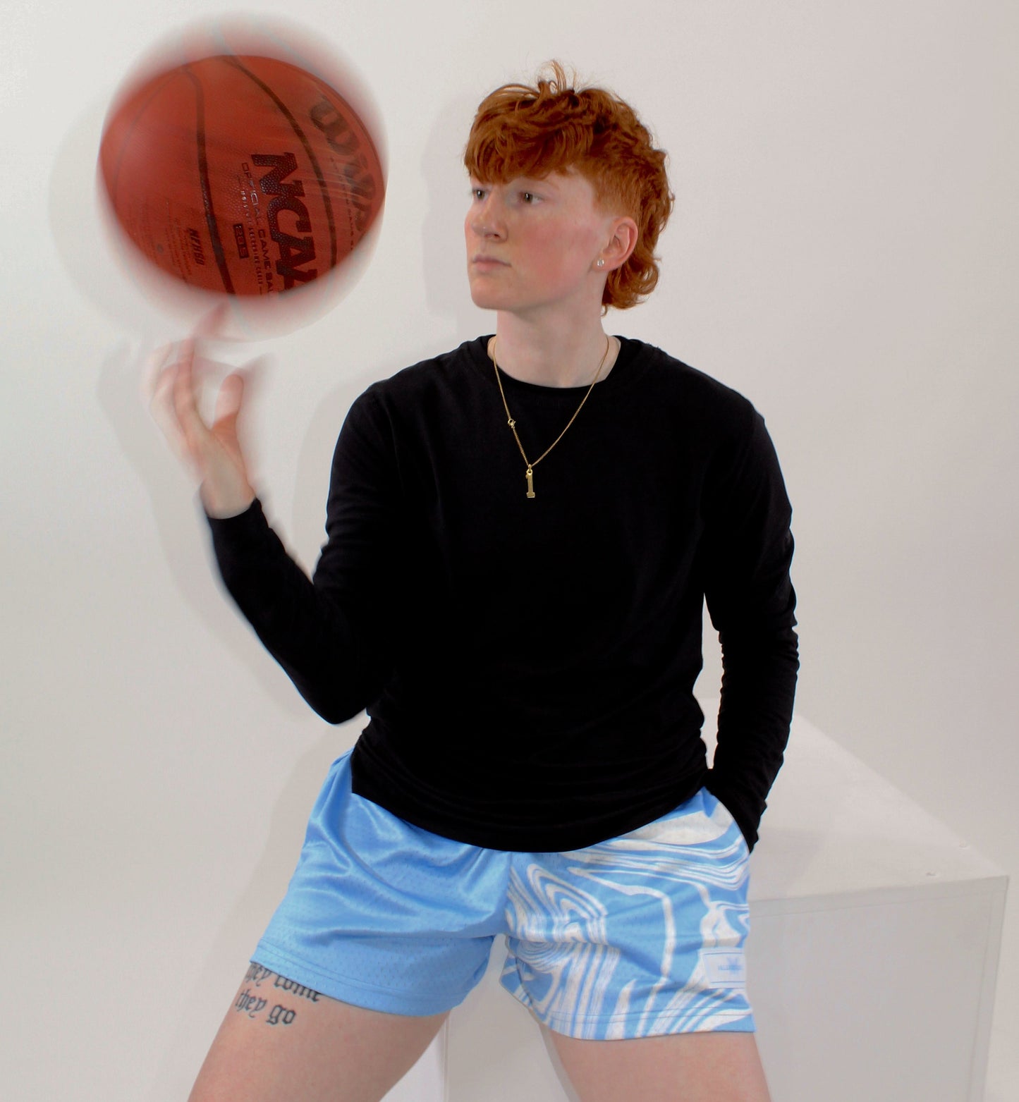 Blue Mesh Motion