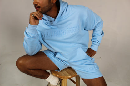 Blue Essential Hoodie