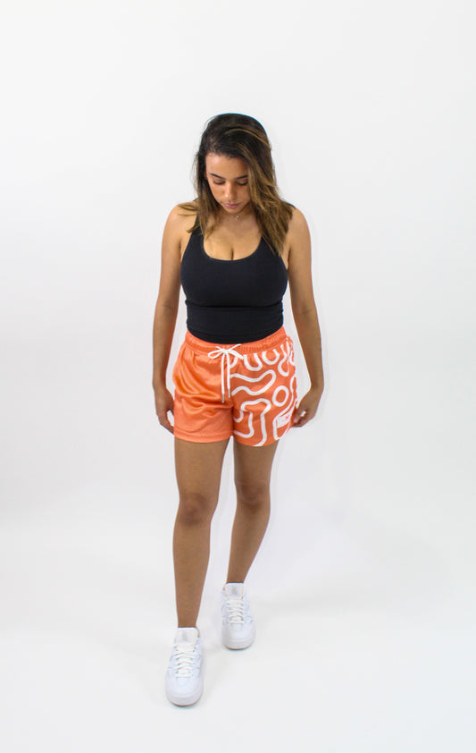 Burnt Orange Mesh Motion
